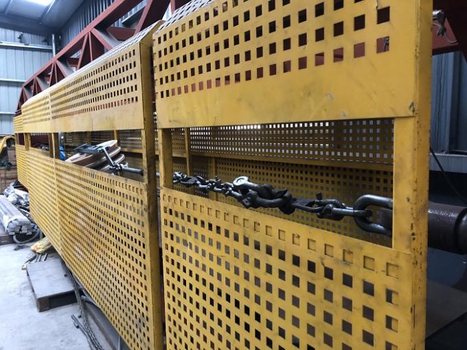 Three Nylon Sheaves Conductor Transmission Line Stringing Blocks